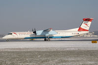 OE-LGF @ LOWS - Austrian Arrows DHC8-400 - by Andy Graf-VAP