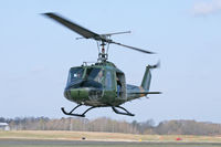 N911KK @ TYR - The Collings Foundation Huey joins the bombers at a tour stop at the Historic Aviation Memorial Museum - Tyler, Texas - by Zane Adams