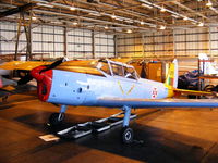 G-BARS @ EGDY - inside the 727 NAS Hangar. In Portugese Air Force colours and wearing the serial 1377 - by Chris Hall