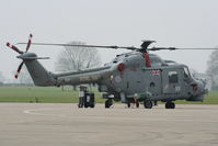 ZD262 @ EGDY - on the 815 Sqdn Lynx apron - by Chris Hall