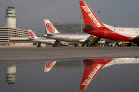 D-AGEL @ LOWW - Air Berlin Boeing 737-700 - by Dietmar Schreiber - VAP