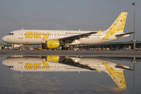 TC-SKK @ LOWW - Sky Airbus 320 - reflection - by Dietmar Schreiber - VAP