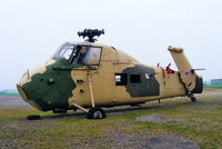 XS513 @ EGDY - Wessex HU.5 on the fire dump at Yeovilton - by Chris Hall