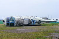 773 @ EGDY - ex Egyptian Navy Sea King Mk.47 on the fire dump at Yeovilton - by Chris Hall