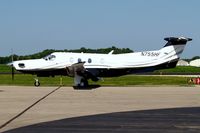 N755HF @ KFLD - Pilatus PC-12/47 [755] Fond du Lac County~N 01/08/2008 - by Ray Barber