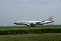 B-18203 @ EHAM - In take off Schiphol Polderbaan
