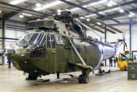 ZA293 @ EGDY - inside Hangar 4, 845 NAS line maintenance - by Chris Hall