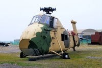 XS513 @ EGDY - Wessex HU.5 on the fire dump at Yeovilton - by Chris Hall