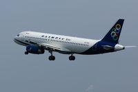 SX-OAQ @ EHAM - Just after take off from the Polderbaan - by Jan Bekker