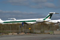 SE-RJP @ ESSA - MD-82 of air-albatros parked at Stockholm Arlanda airport. - by Henk van Capelle