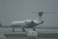 N501CV @ BIL - Gulfstream GV @ BIL