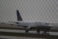 N807UA @ BIL - United Continental Airbus A319 @ Bil