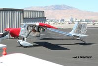 N26EA @ RNO - Taxiing in to the FBO at RNO - by Nick Taylor Photography