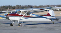 N1707D @ KDAN - 1951 Cessna 170D in Danville Va. - by Richard T Davis