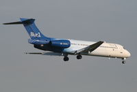 OH-BLJ @ EBBR - Flight KF801 is descending to RWY 02