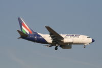 HA-LOJ @ EBBR - Arrival of flight MA600 to RWY 02