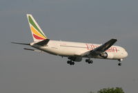 ET-AMG @ EBBR - Flight ET704 is descending to RWY 02