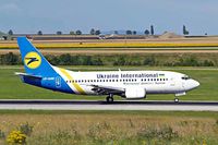 UR-GAW @ LOWW - Boeing 737-5Y0 [24898] (Ukraine International Airlines) Vienna-Schwechat~OE 13/07/2009