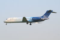 OH-BLI @ EBBR - Flight KF801 is descending to RWY 25L