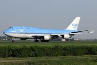 PH-BFD @ EHAM - KLM Asia Boeing 747 during its take off run. - by Joop de Groot