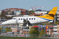 ES-PJR @ ESSB - Avies flying for Flyglinjen on the route Jönköping-Bromma