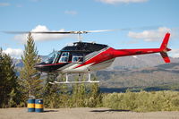 C-FHMO - 2010 Photo flying under DueNorth Helicopters Inc. in the Cassiar region of BC, Canada - by Clint Walker