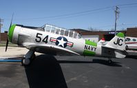 N3665F @ KRFD - North American SNJ-5 - by Mark Pasqualino