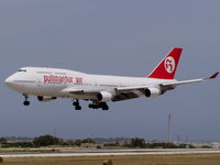 EC-KSM @ LMML - B747 EC-KSM Pullmantur - by raymond