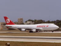 EC-KXN @ LMML - B747EC-KXN Pullmantur - by raymond