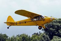 G-BVIW @ EGHP - Piper PA-18-150 Super Cub [18-8277] Popham~G 29/06/2008 - by Ray Barber