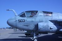 163395 @ NFW - Grumman EA-6B ICAP II Block 86 Prowler c/n P135; Air Expo 2011 - by Timothy Aanerud
