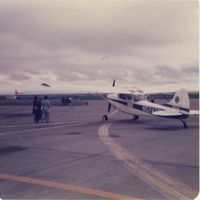 N5242G @ MALM - While being used by the Montana Civil Air Patrol during the 70's.  Photos taking during a Big Sky Day at Malmstrom AFB, Great Falls, MT - by Phil Peterson