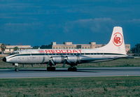 G-AOVS @ LMML - B.Britannia G-AOVS Redcoat Cargo - by raymond