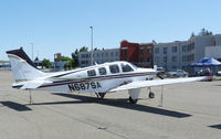 N687SA @ CCR - Visitor for BPPP. - by Bill Larkins