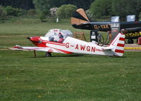 G-AWGN @ EGLM - Fournier RF4D visiting White Waltham. - by moxy