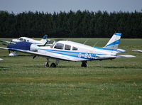 G-BOKB @ EGLM - Cherokee Warrior II at White Waltham. Ex N8013Y - by moxy