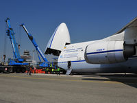 UR-82029 @ LOWL - Special Cargo Charter Flight