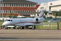 A6-FLO @ EGGW - Falcon Aviation Services - by Chris Hall