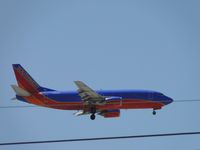 N316SW @ LAX - 1/2 miles east of LAX on final to runway 24 - by Helicopterfriend
