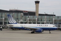 N813UA @ KORD - Airbus A319