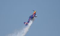 N669RB @ LAL - Edge 540 Redbull - by Florida Metal