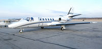 N673LR @ KDAN - 1980 Cessna 550 in Danville Va... - by Richard T Davis