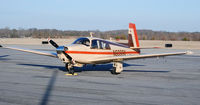 N6099X @ KDAN - 1960 Mooney M20A in Danville Va.. - by Richard T Davis