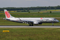 OE-IHG @ VIE - brandnew ERJ 190 for NIKI, seen here after completing delivery flight (SJK-REC-LPA-VIE) - by Chris Jilli