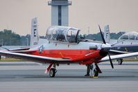 166054 @ PNS - Raytheon T-6B Texan II, c/n: 0000 - by Terry Fletcher
