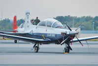 97-3019 @ PNS - 1997 Raytheon T-6A Texan II, c/n: PT-23 - by Terry Fletcher