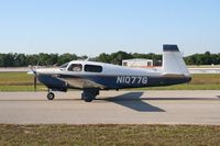 N1077G @ LAL - Mooney M20J - by Florida Metal