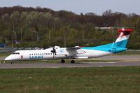 LX-LGF @ ELLX - The newest member of the Luxair fleet - by Raybin