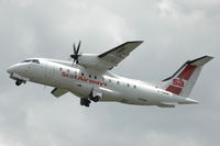 G-BWWT @ EHAM - Scot Airways Dornier 328 taking off from Schiphol airport, Amsterdam. - by Henk van Capelle