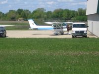N758TK @ HFY - Getting maintenance at Greenwood, IN